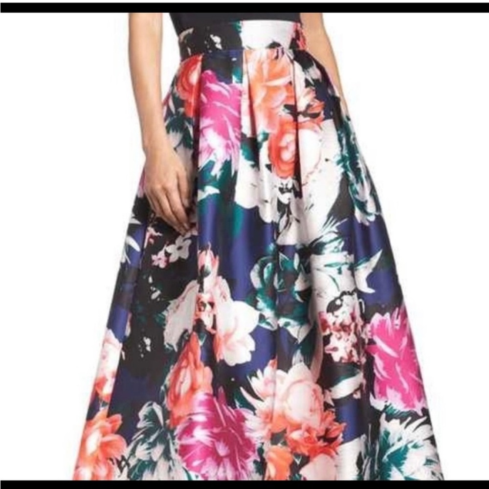 Eliza J Floral Ballgown Skirt